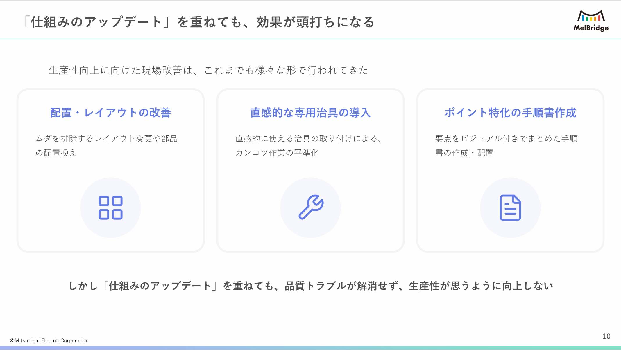 「仕組みのアップデート」を重ねても、効果が頭打ちになる